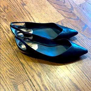 Ted baker black flats